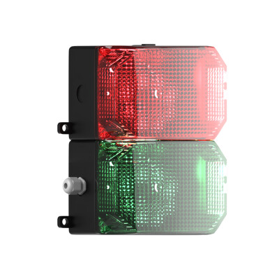 2 KAT KÜP LED MULTİFONKSİYON İKAZ LAMBA MS 218.1.2.12-24VAC/DC - 1