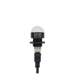 Ø30 M22 LED Indikatör GX12 Konnektör RGY Siyah Gövde - MESAN
