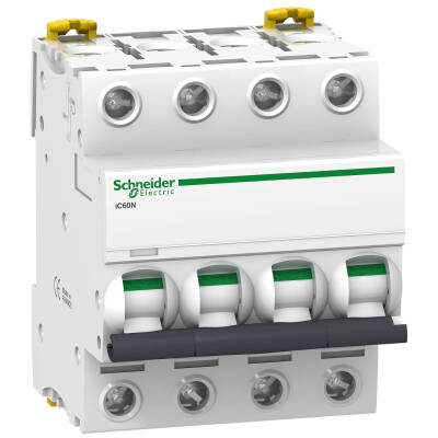 SCHNEIDER A9F74440 4P 40A C EĞRİSİ 6kA OTOMATİK SİGORTA - 1