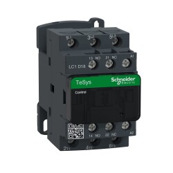SCHNEIDER LC1D18B7 TeSys D 3P 18A 24VAC KONTAKTÖR - SCHNEIDER