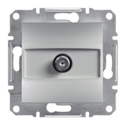 SCHENIDER EPH3700161 ASFORA ALÜMİNYUM SAT 1 dB SONLU SAT PRİZİ - SCHNEIDER