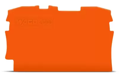 WAGO 2000-1292 1 MM TURUNCU SONLANDIRMA KAPAĞI 0,7MM - 1